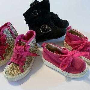 Baby Toddler Girl Lot of size 5 shoes & boots